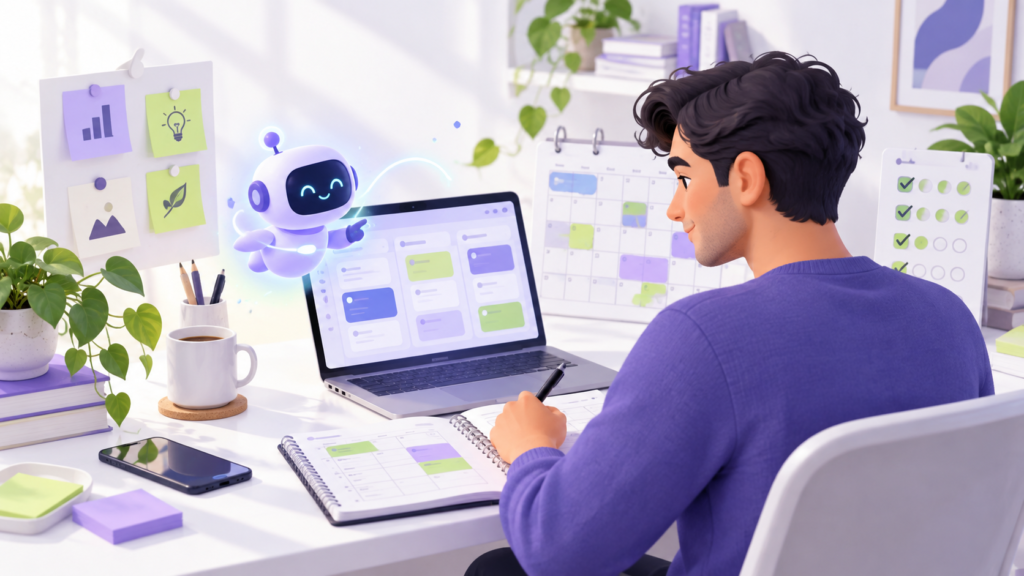 هوش مصنوعی برای برنامهریزی شخصی؛ راهنمای ساختن عادت، هدف و زندگی منظمتر
